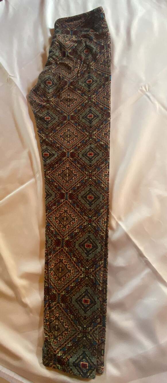 Vintage-Vibe LuLaRoe Geometric Print Leggings
